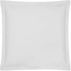 Taie d'oreiller coton bio Fil & Sens - Blanc - Taie d'oreiller 65 x 65 cm