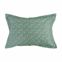 Taie d'oreiller coton bio Verlaine - Céladon - 50 x 70 cm