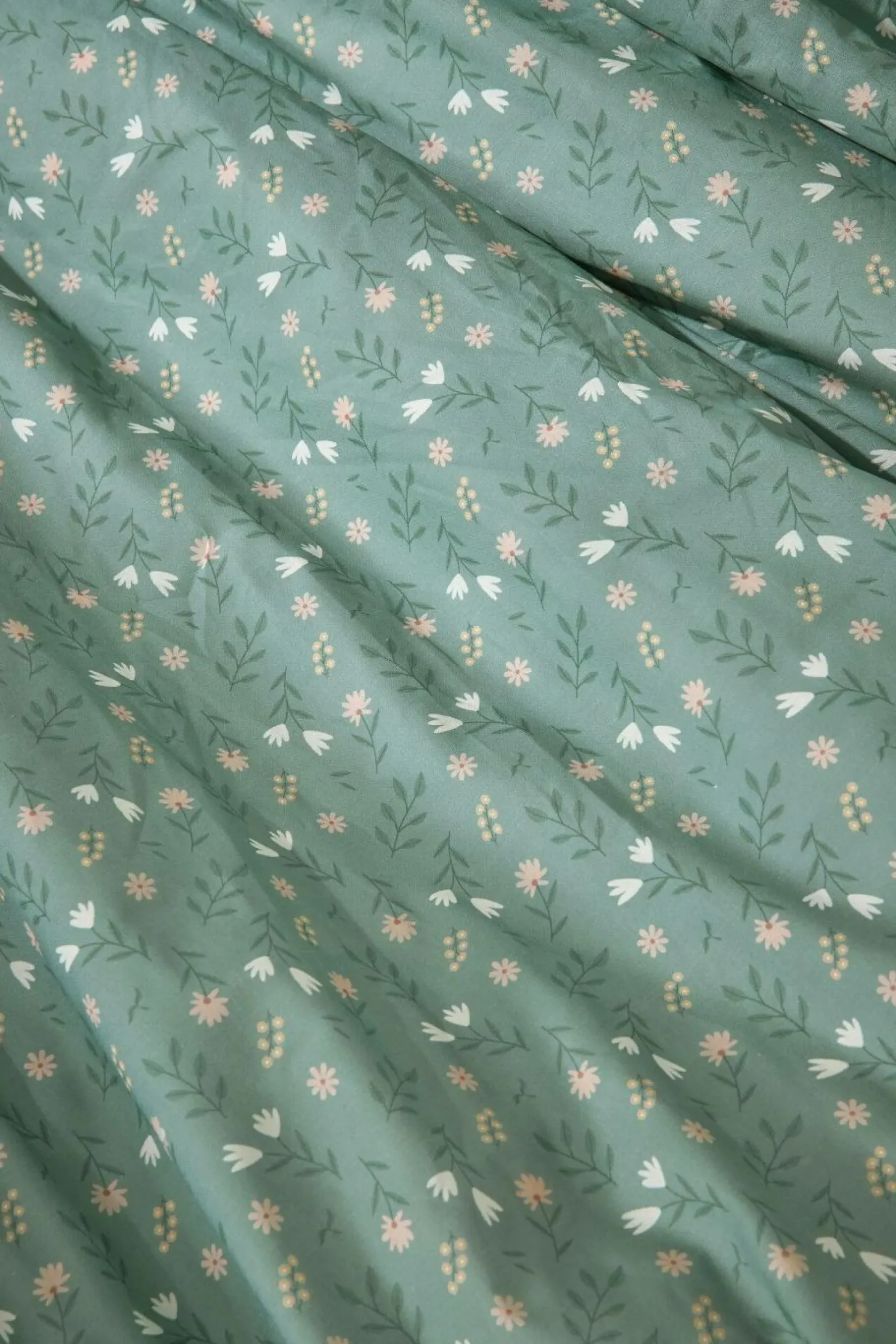 Taie d'oreiller coton bio Verlaine - Céladon - 50 x 70 cm