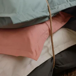 Taie d'oreiller coton bio Fil & Sens - Rose des Sables - Taie d'oreiller 65 x 65 cm