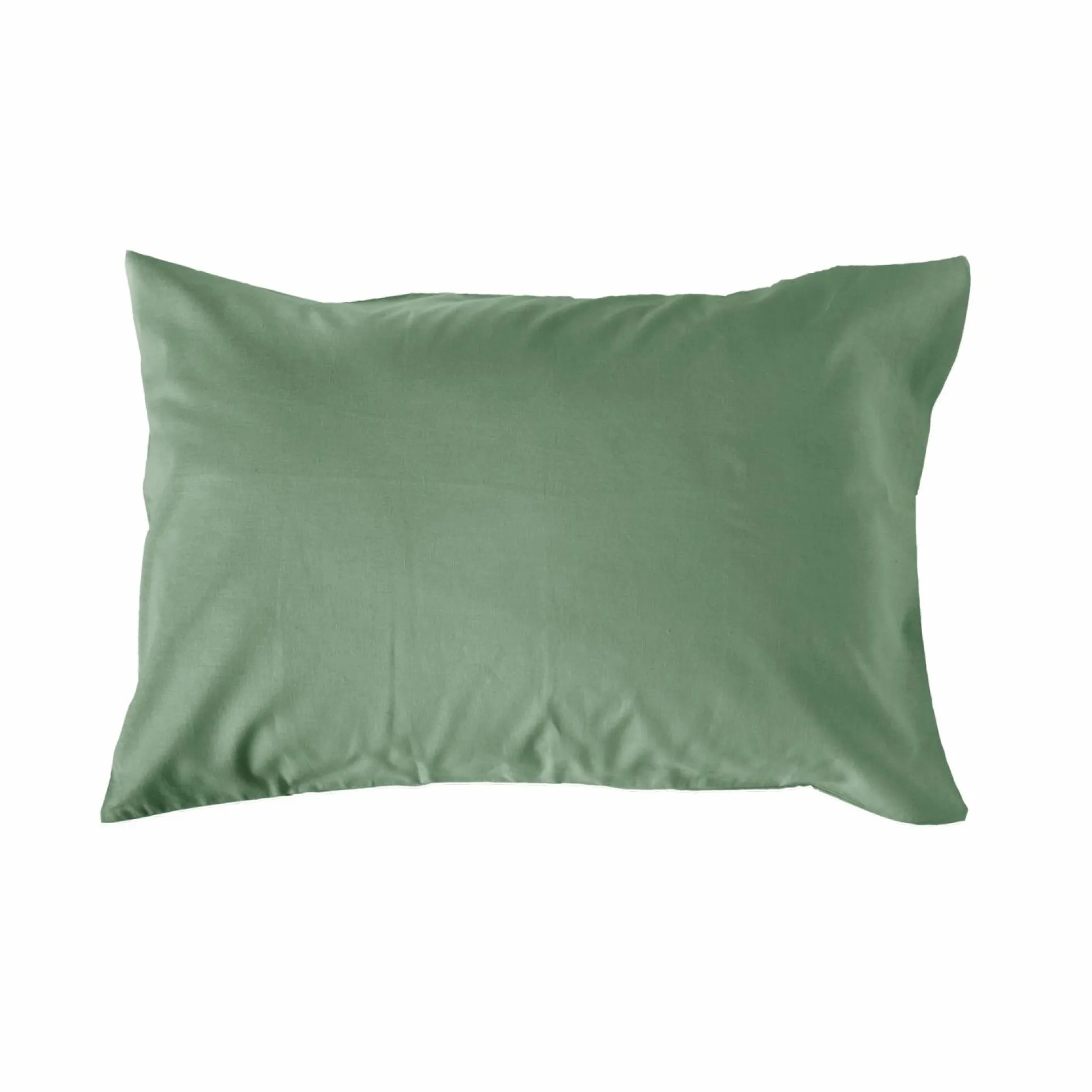 Taie d'oreiller coton lin Valentine - Vert Amande - 50 x 70 cm