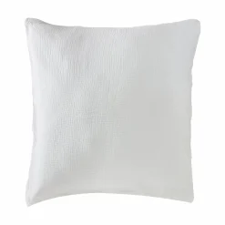 Taie d'oreiller gaze de coton bio Lou - Blanc - 65 x 65 cm