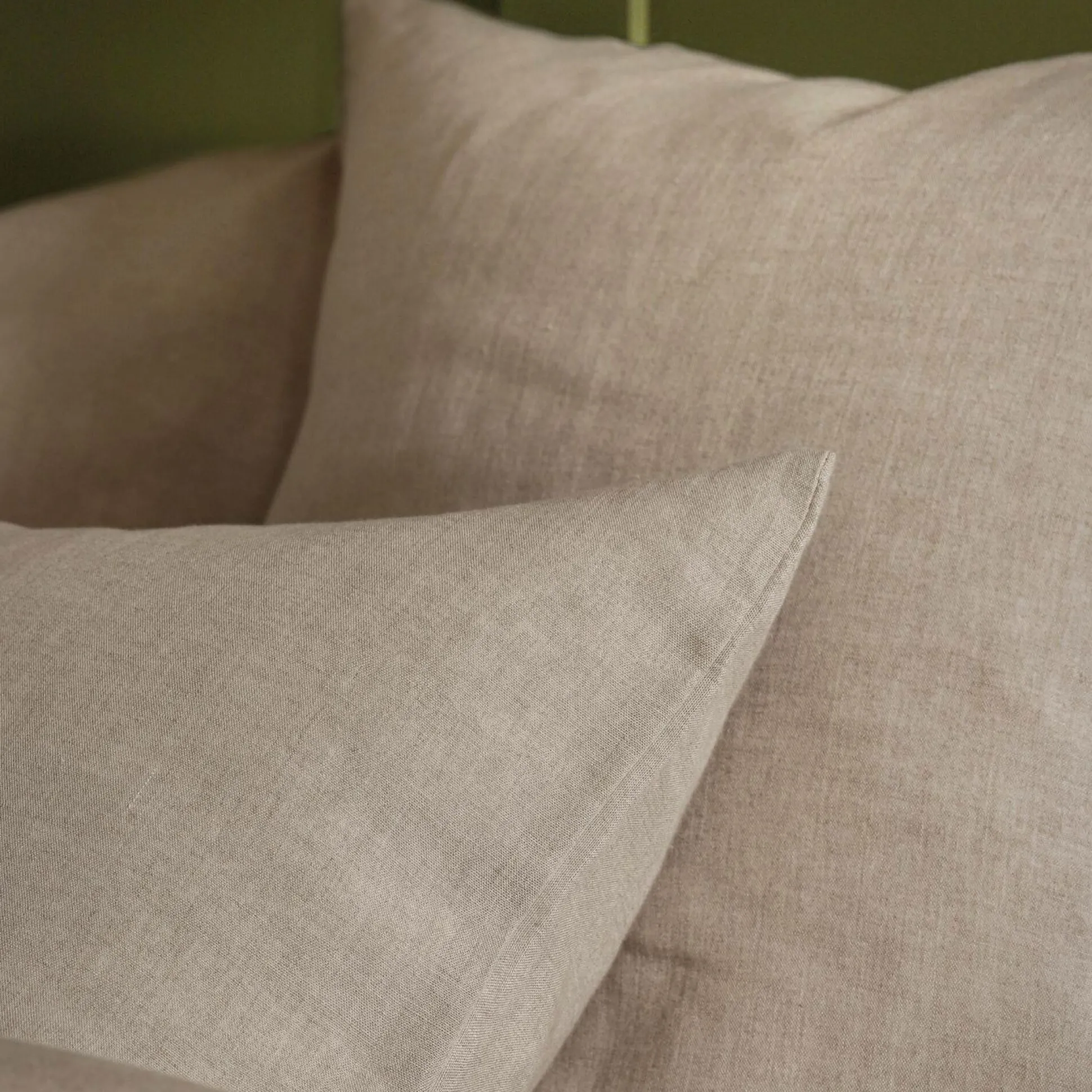 Taie d'oreiller lin lavé Louison - 50 x 70 cm