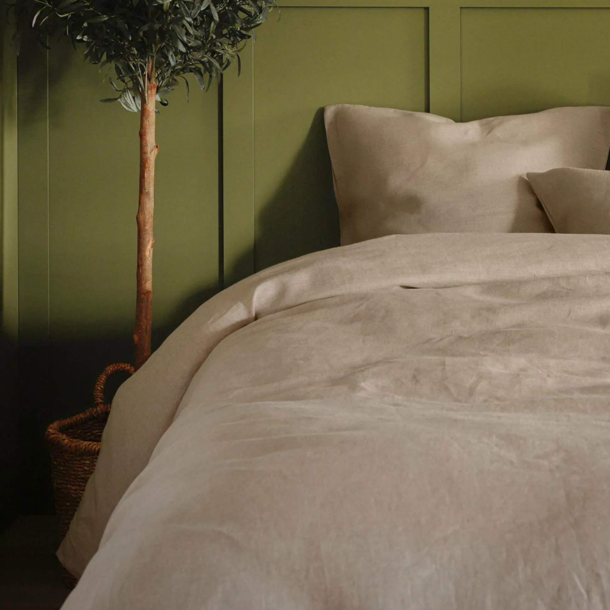 Taie d'oreiller lin lavé Louison - 65 x 65 cm