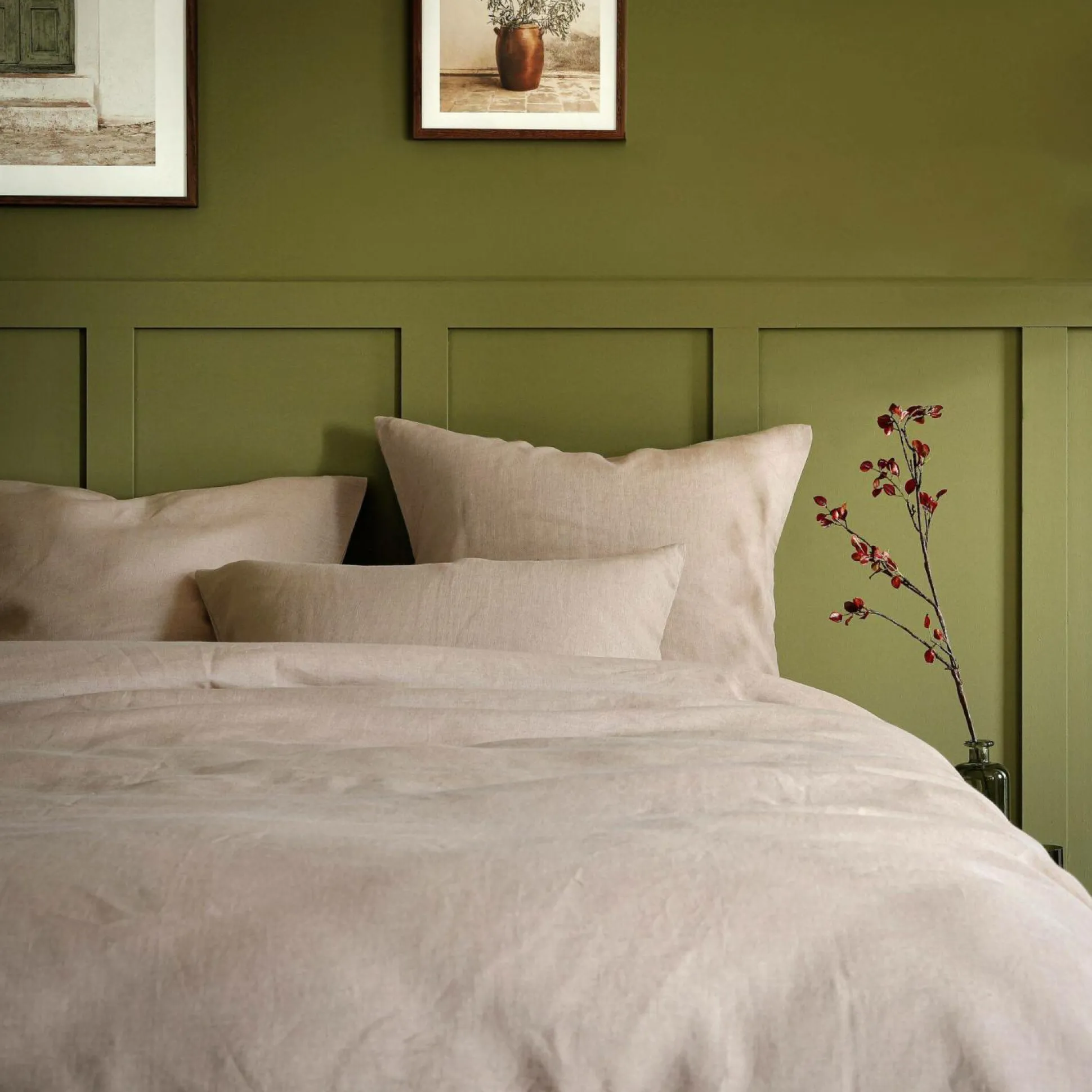 Taie d'oreiller lin lavé Louison - 65 x 65 cm