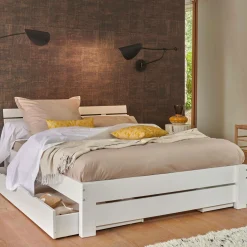 Taie d'oreiller percale bio Elise - Lin - Taie d'oreiller 50 x 75 cm