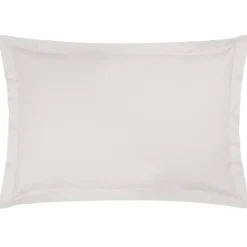 Taie d'oreiller percale bio Elise - Blanc - Taie d'oreiller 50 x 75 cm