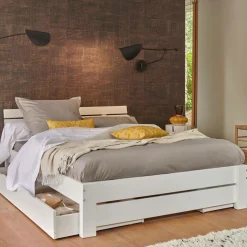 Taie d'oreiller percale bio Elise - Gris Mastic - Taie d'oreiller 65 x 65 cm