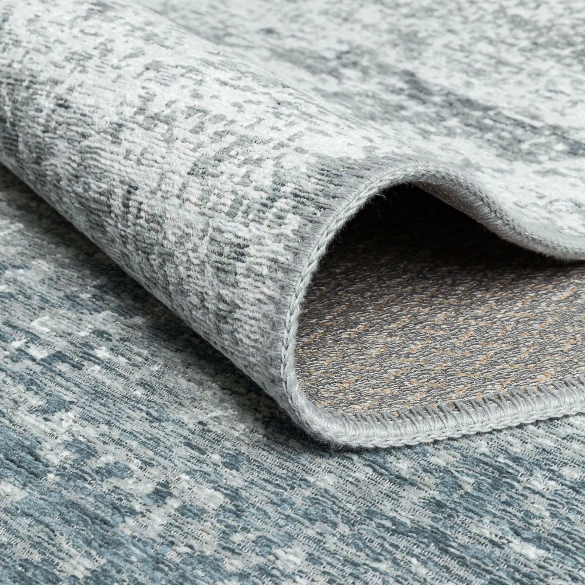 Tapis Orion - Gris/Bleu - 170 x 240 cm