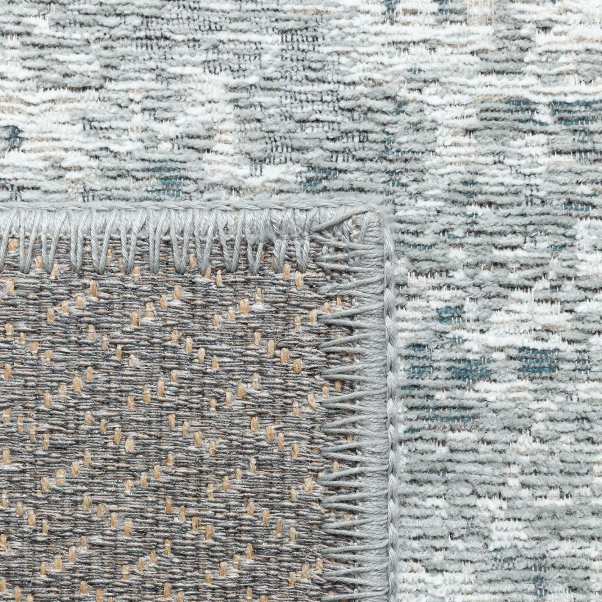 Tapis Orion - Gris/Bleu - 170 x 240 cm