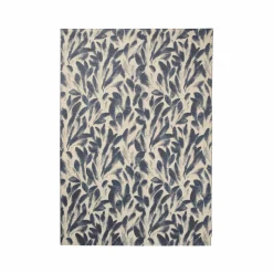 Tapis Plantain - Ecru/Bleu - 170 x 240 cm