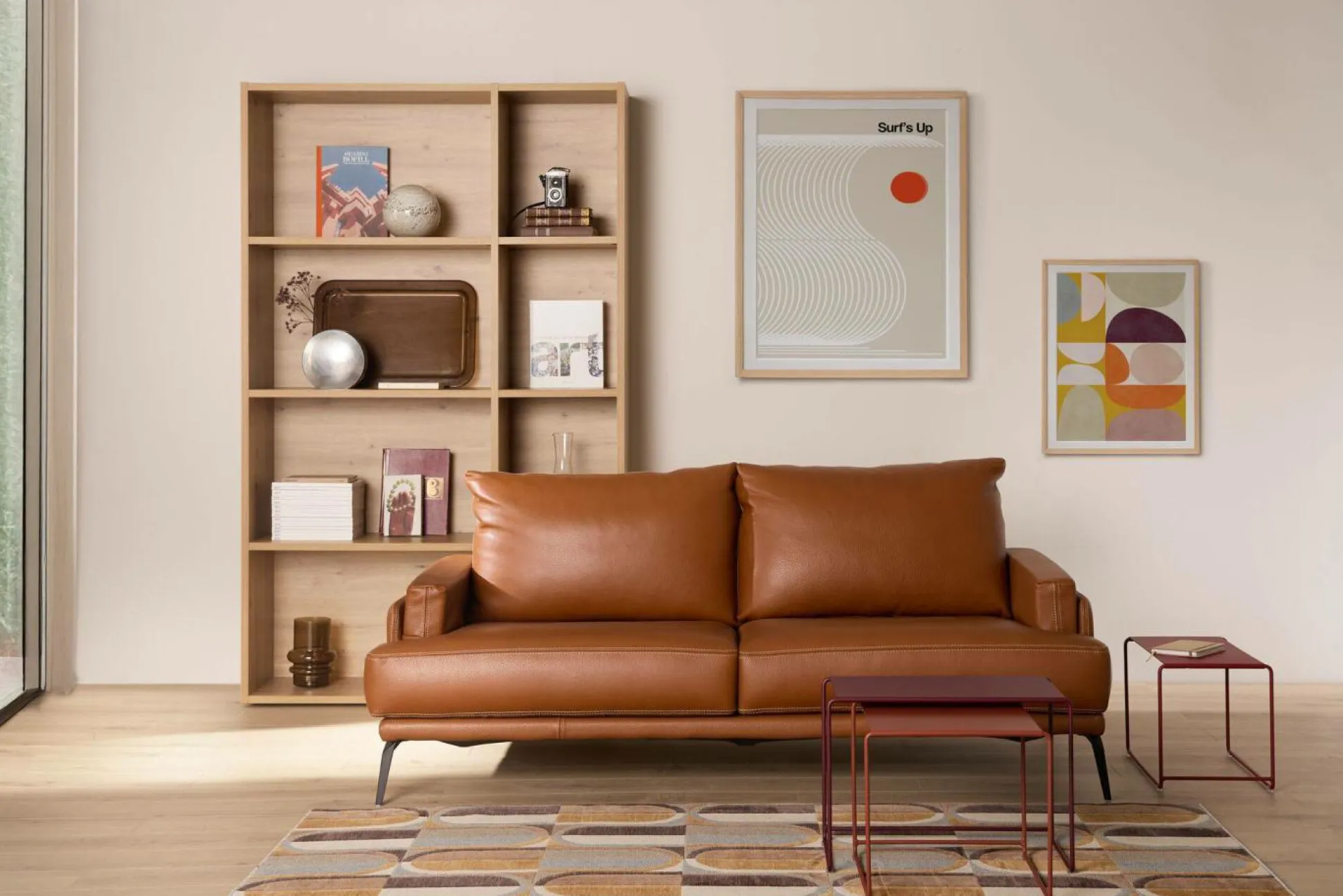 Tapis Rita - Rouille - 120 x 170 cm