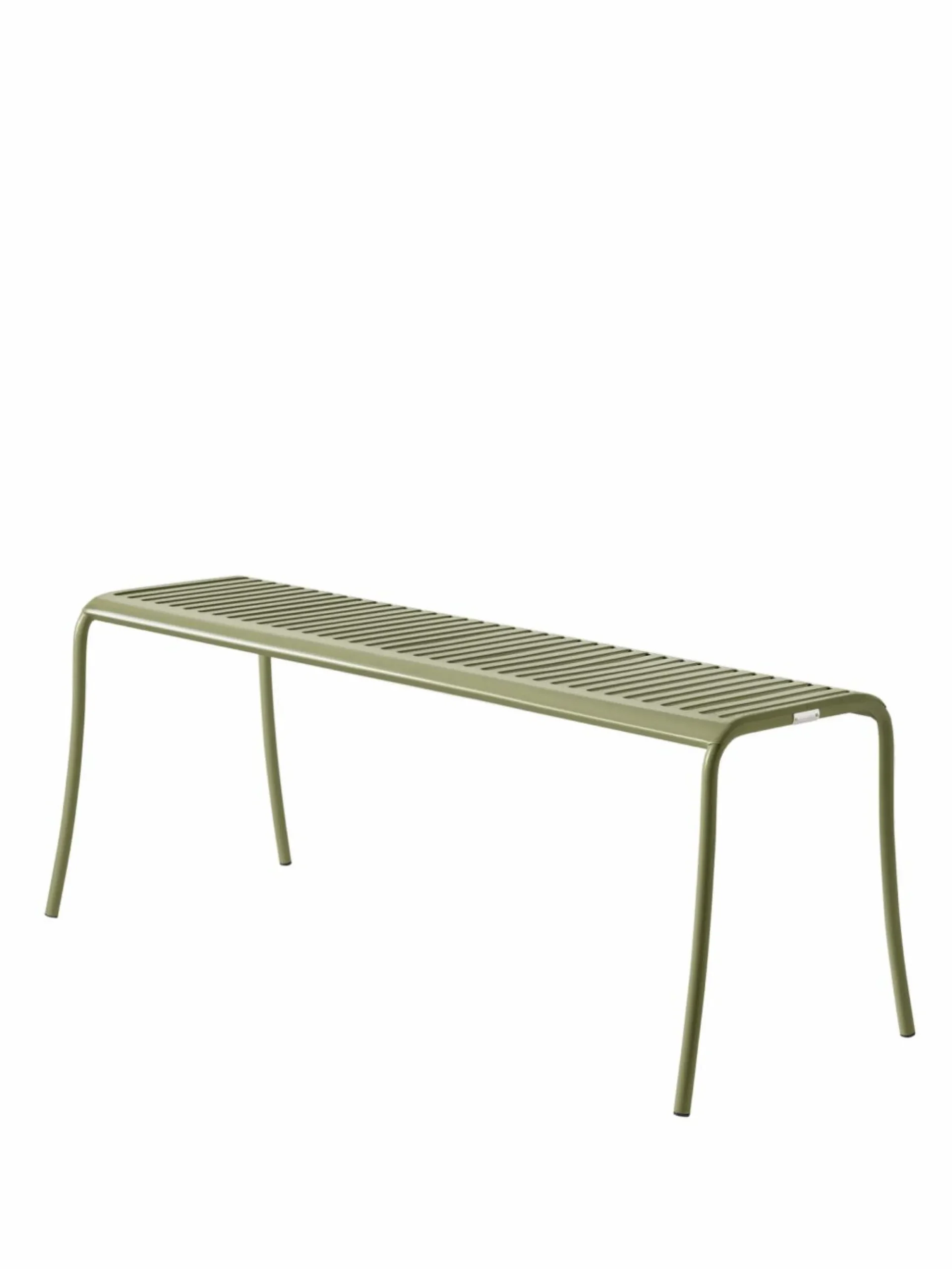 TOLIX Banc lames Patio - Vert Jonc