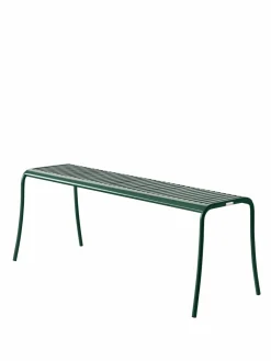 TOLIX Banc lames Patio - Vert Mousse