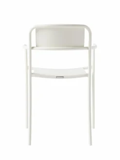 TOLIX Fauteuil plein Patio - Blanc Pur