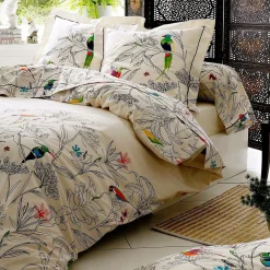 TRADILINGE Parure de lit coton brut Amazonia - 200 x 200 cm