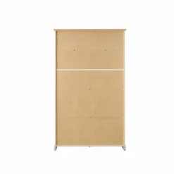 Vaisselier blanc et bois Apolline