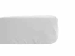 VENT DU SUD Drap housse lin lavé Salomé - Blanc - 160 x 200 cm