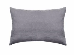 VENT DU SUD Taie lin lavé Salomé - Brume - Taie d'oreiller 50 x 70 cm