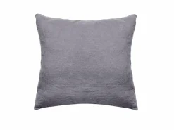 VENT DU SUD Taie lin lavé Salomé - Brume - Taie d'oreiller 63 x 63 cm