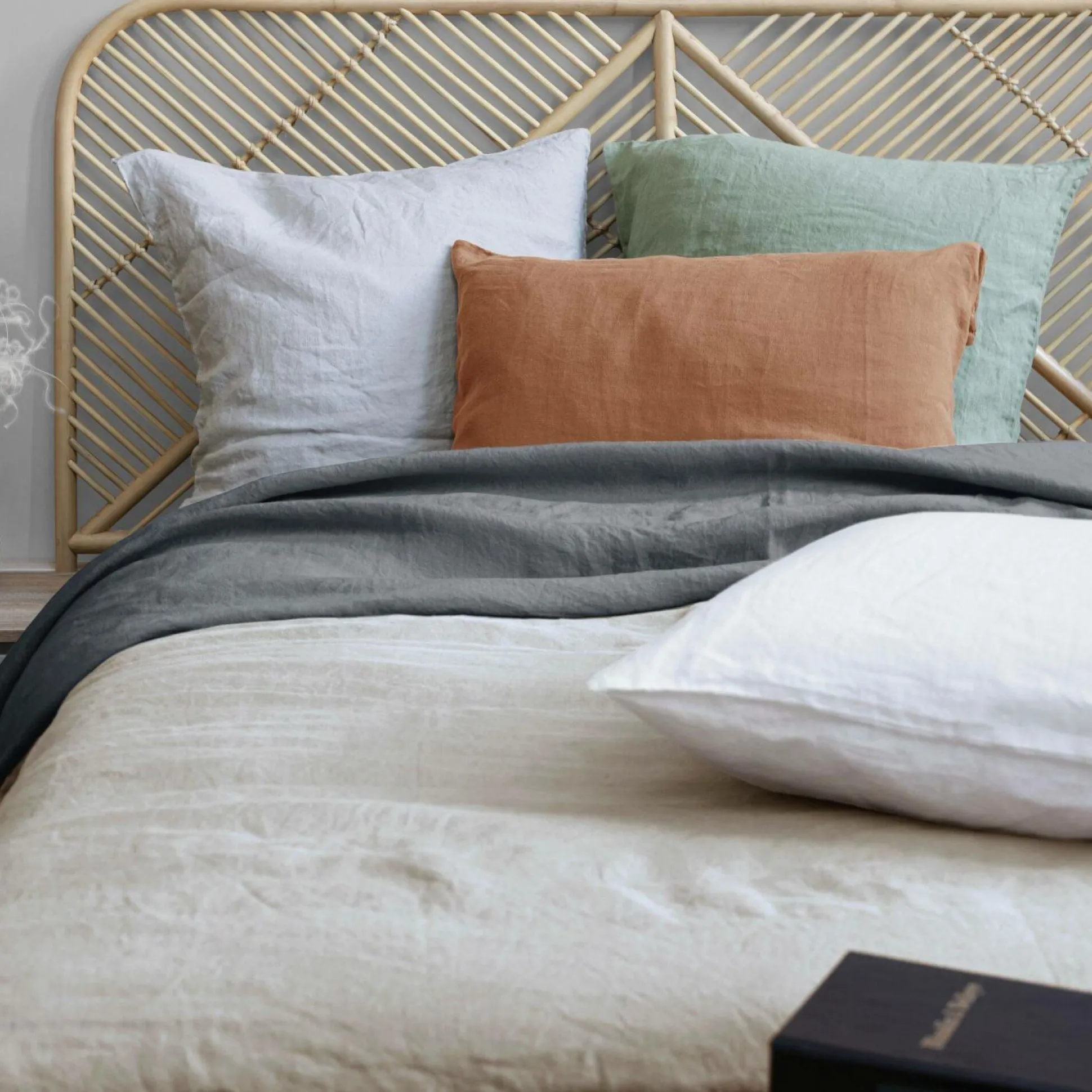 VIVARAISE Housse de couette chanvre Kala - Lin - 240 x 220 cm