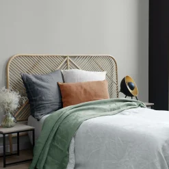 VIVARAISE Housse de couette chanvre Kala - Blanc - 240 x 220 cm