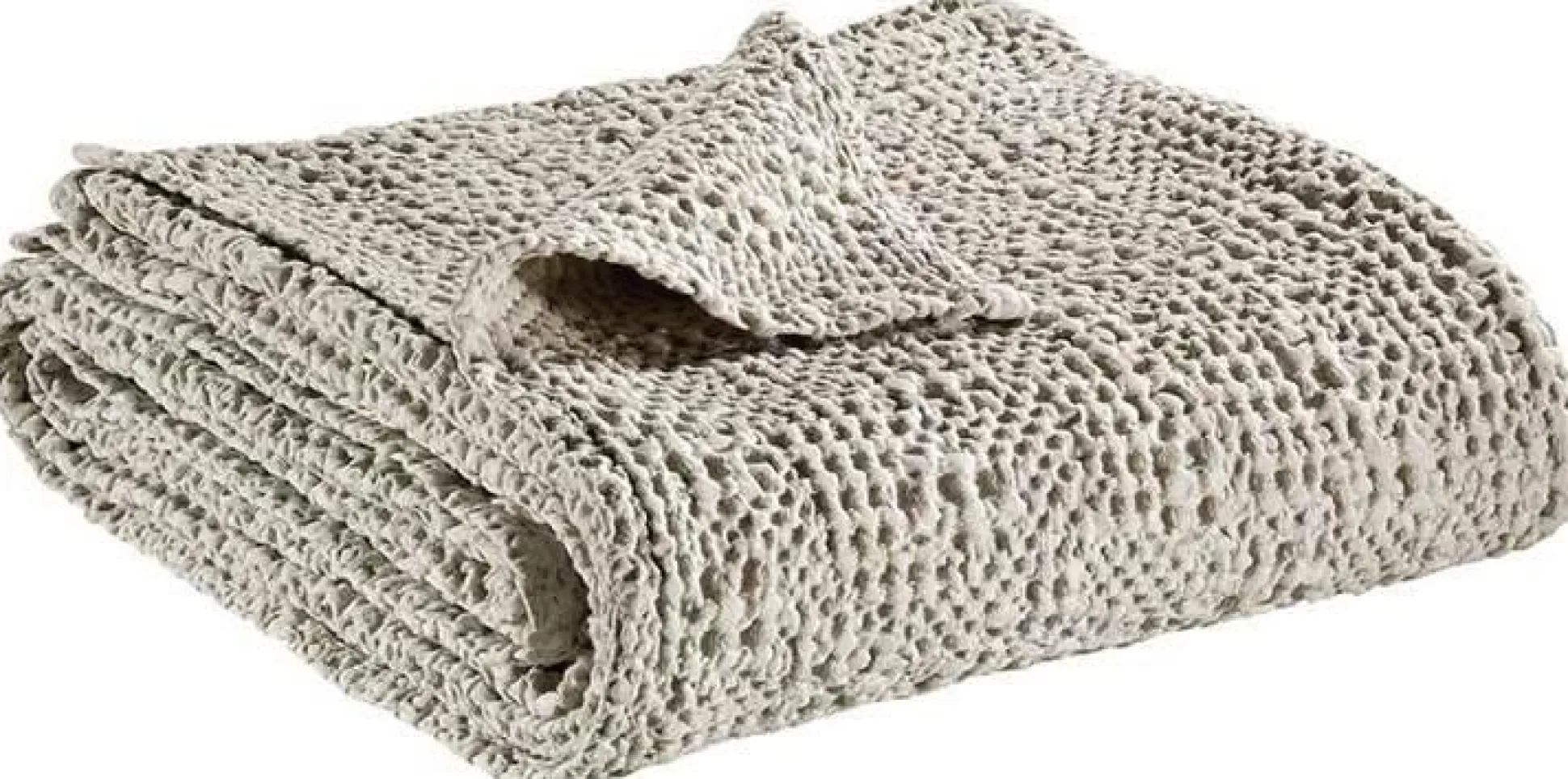 VIVARAISE Jeté de lit Tana - Lin - 180 x 260 cm - Jeté de lit