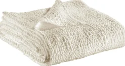 VIVARAISE Plaid Tana - Craie