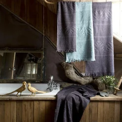 VIVARAISE Serviette invité Zoé - Neige - Serviette invité 30 x 50 cm