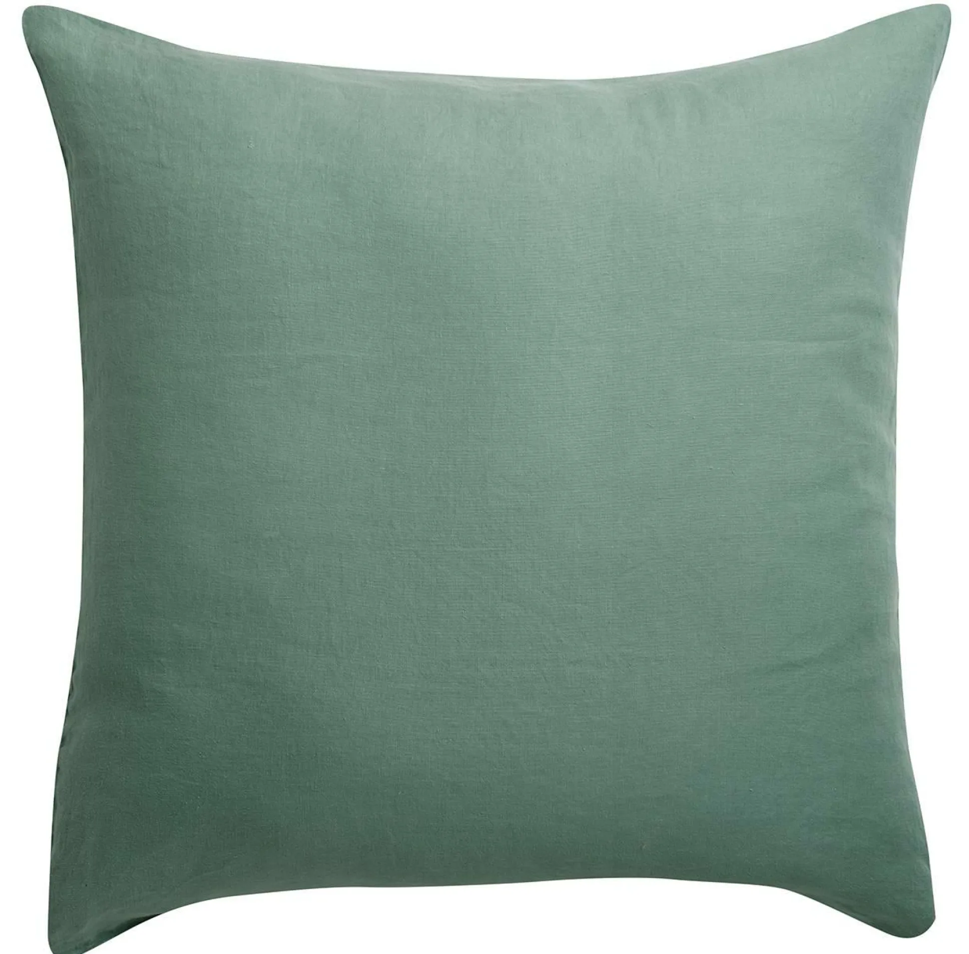 VIVARAISE Taie d'oreiller chanvre Kala - Sauge - Taie d'oreiller 65 x 65 cm