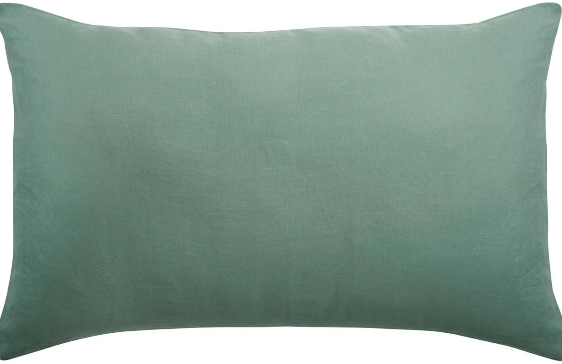 VIVARAISE Taie d'oreiller chanvre Kala - Sauge - Taie d'oreiller 50 x 75 cm