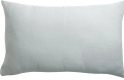 VIVARAISE Taie d'oreiller chanvre Kala - Perle - Taie d'oreiller 50 x 75 cm