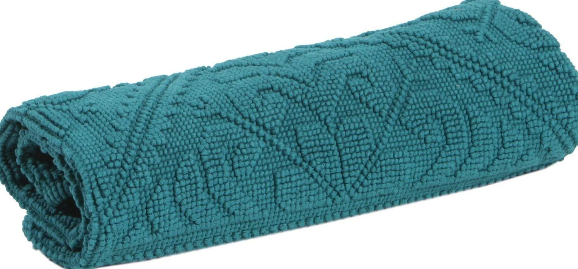 VIVARAISE Tapis de bain Enzo - Peacock - 54 x 110 cm